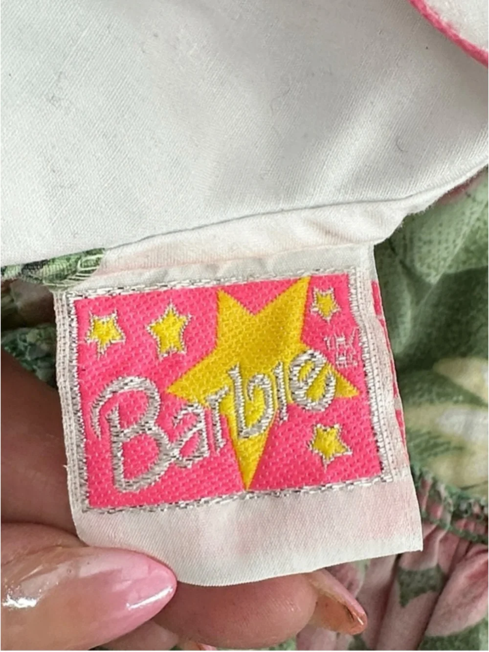 Barbie vintage girls dress 1992 floral Barbie doll Mattel sz 3-4 years